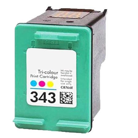 Billede af HP 343 farve printerpatron 22ml alternativ C8766EE
