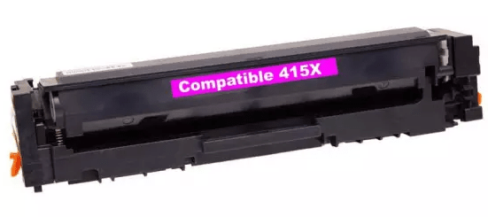 Se HP 415X magenta toner 6.000 sider W2033X alternativ hos INKPARTNER