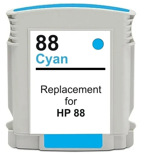 Billede af HP 88XL cyan printerpatron 24ml alternativ C9391A hos INKPARTNER