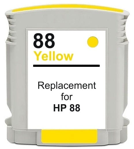 Billede af HP 88XL gul printerpatron 24ml alternativ C9393AE