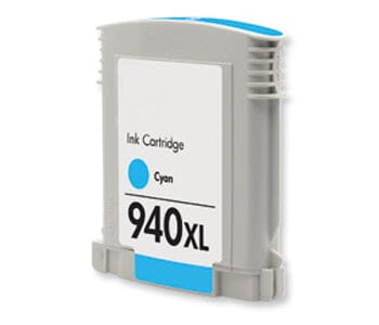 Billede af HP 940XL cyan printerpatron 28ml alternativ C4907AE hos INKPARTNER