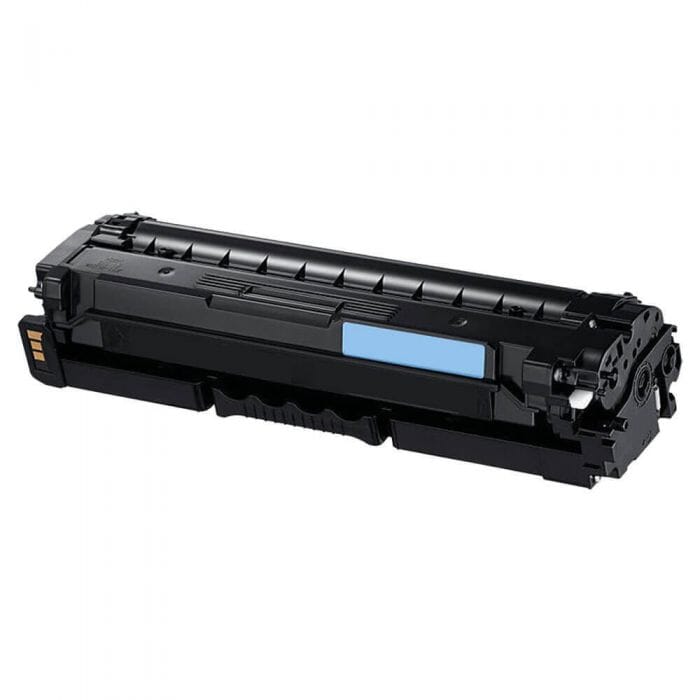 Se Samsung CLT-C503L cyan toner 5.000 sider SU014A alternativ hos INKPARTNER