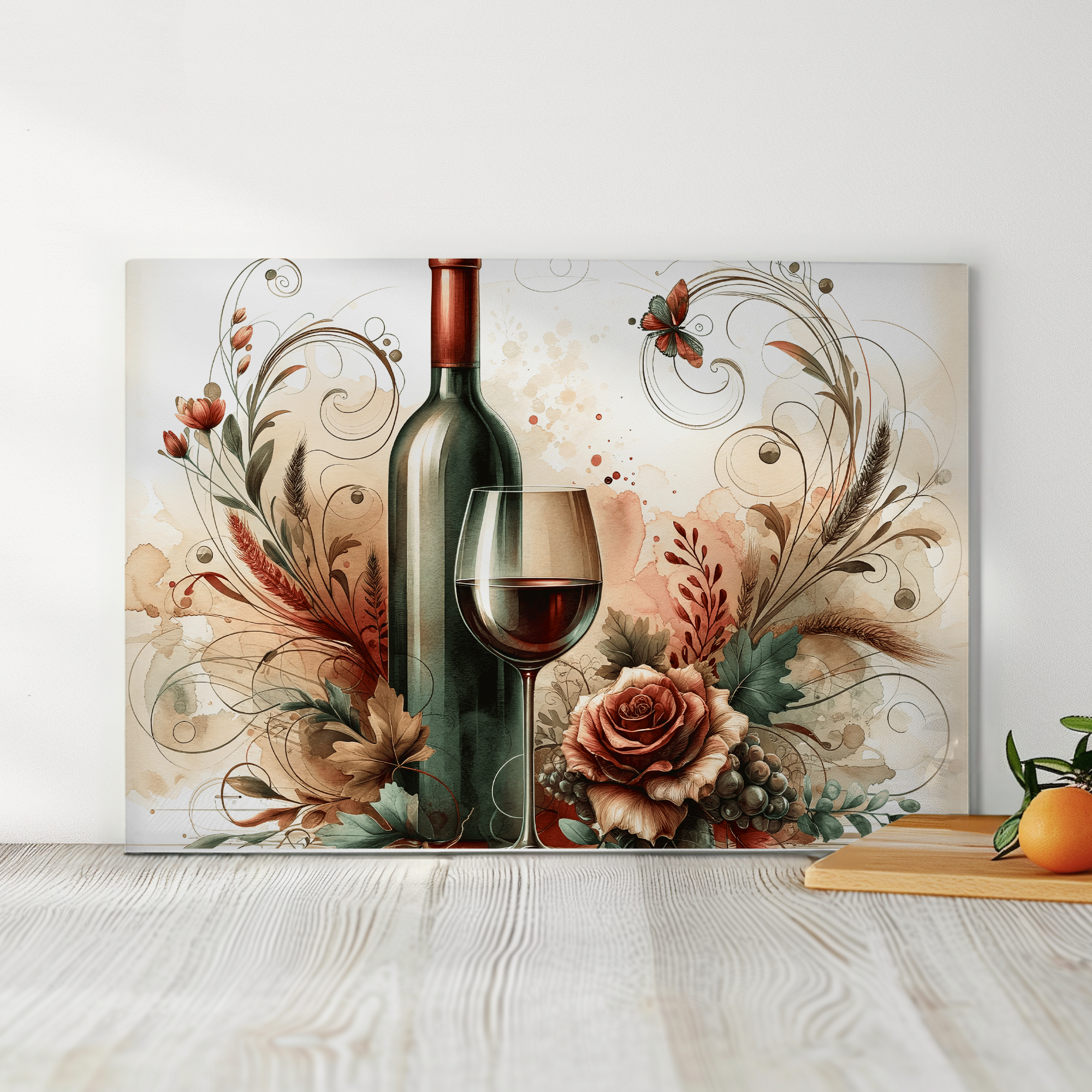 Wine Cutting Board