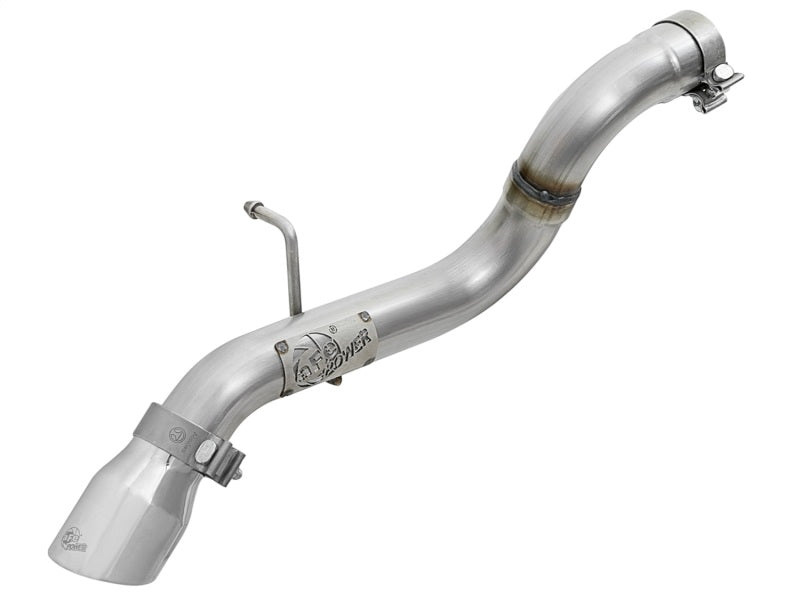 aFe MACH Force-Xp Axle-Back Exhaust for 18–20 Jeep Wrangler L4-2.0T/V6-3.6L w/Polished Tip