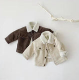 Fleece Lined Cord Jackets for Baby and Kids