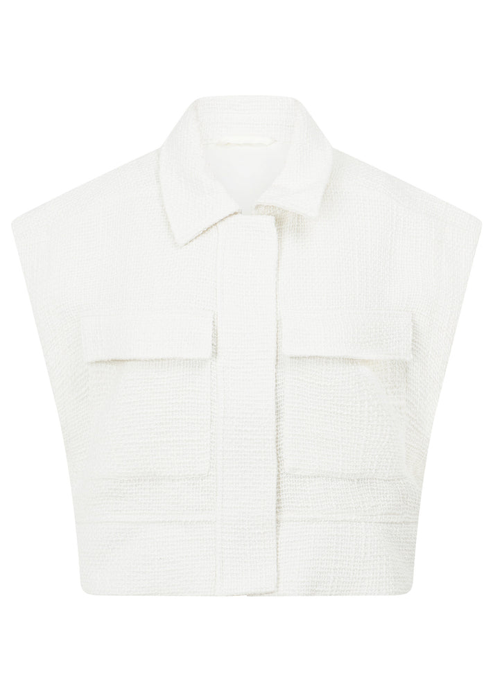 Lorna Jane Apres Sport Boucle Vest - Porcelain Image # 7