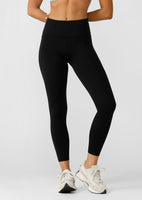 Lorna Jane Amy Phone Pocket Tech Ankle Biter Leggings - Recycled Black Image # 1