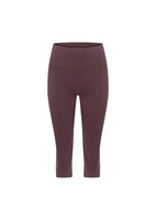 Lorna Jane Amy No Ride Phone Pocket 3/4 Leggings - Amethyst Shadow Image # 5