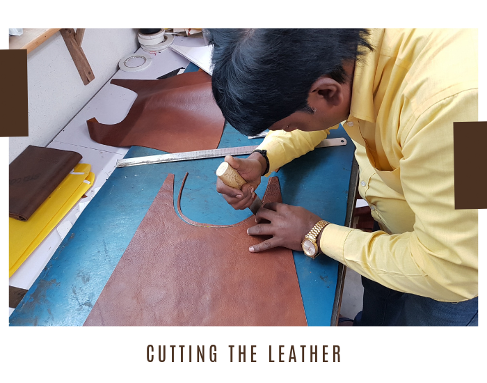 Cutting The Leather