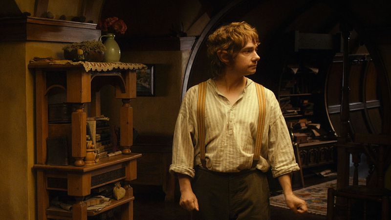 Bilbo's house. Our padlocks were used on chests and cabinets in his house.