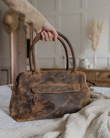 leather handbag - the Sophia