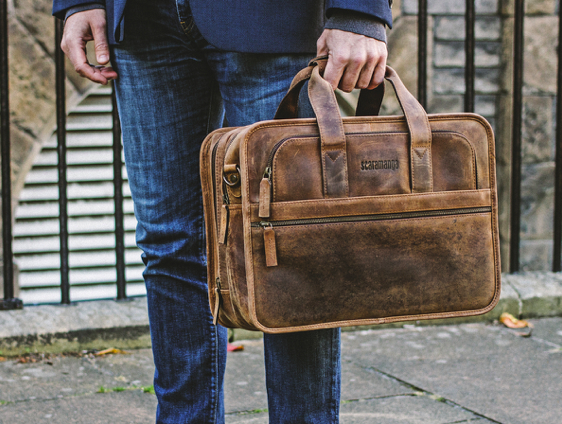 Upgrade Your Business Style | Leather Laptop Bag