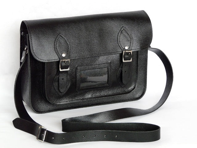 13 Inch Classic Leather Satchel, £71