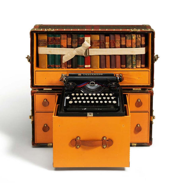 Ernedst Hemmingway's Louis Vuitton library trunk