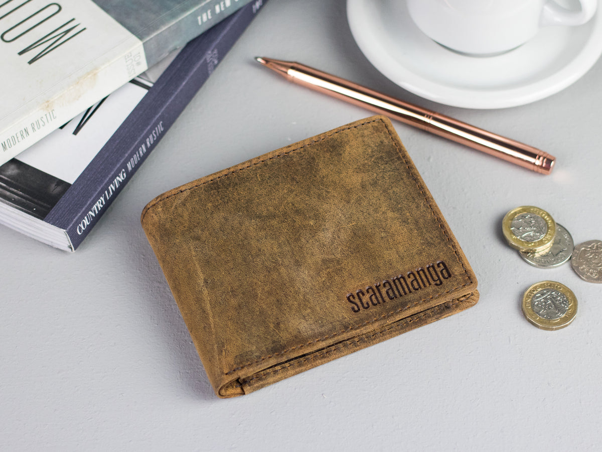 Image of Men's Wallet with Coin Pocket