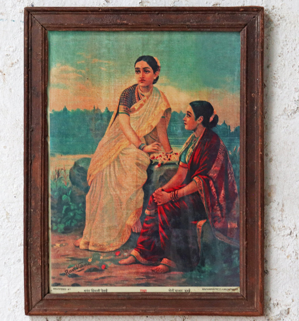 Ravi Varma Vintage Print