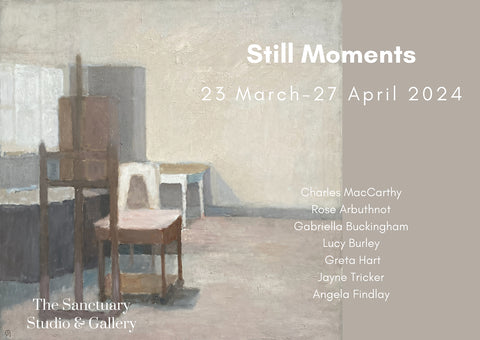 Gabriella Buckingham is showing at The Sanctuary Gallery, Newnham, Gloucestershire in a group show called Still Moments