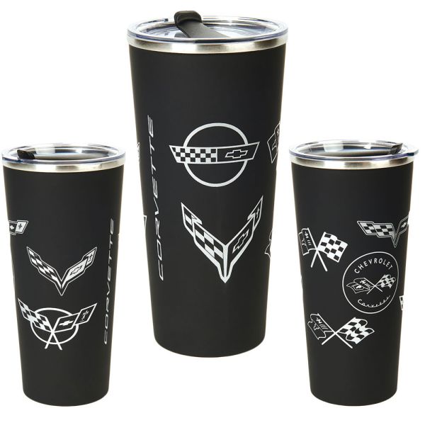 C8 Corvette Stainless Steel Contigo Travel Mug