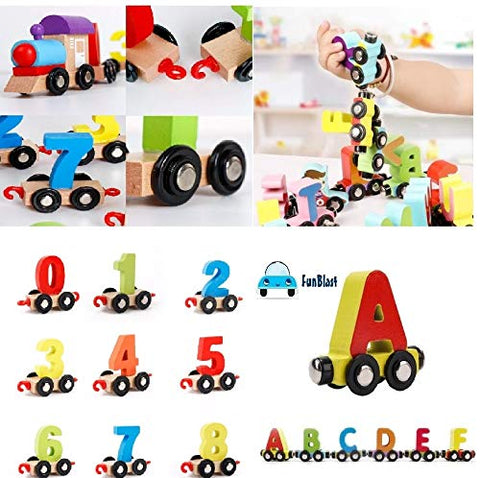 magnetic alphabet train