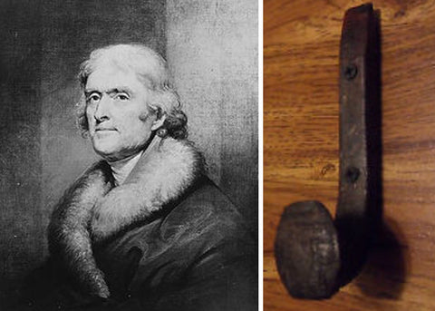 Thomas Jefferson Coat Hook