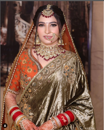 atul chauhan’s client gets a bridal makeover