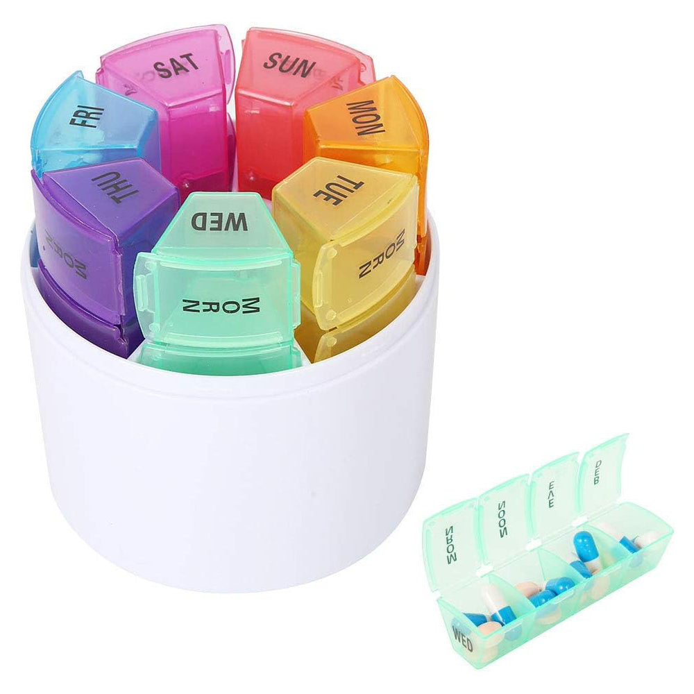 Round Pills Box