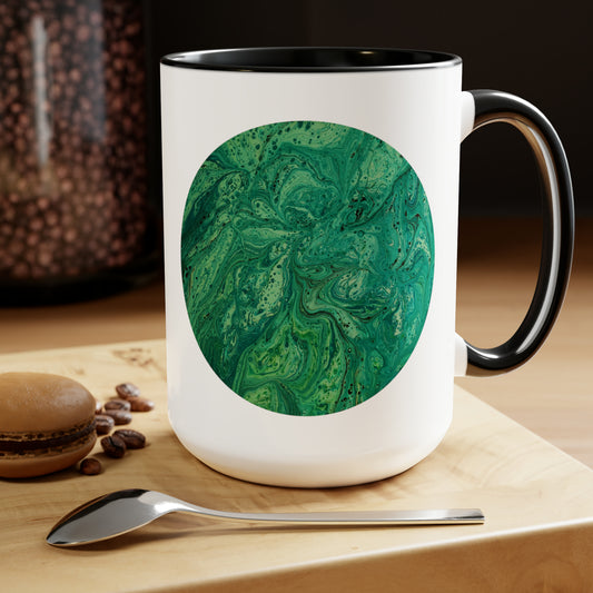Acrylic Pour 2 Coffee Mug