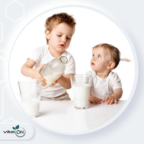пробиотик за деца усвоява млечните продукти