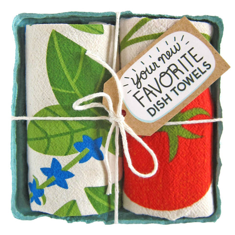 Whimsy Winter Dish Towels (Set of 2) The Holiday Aisle