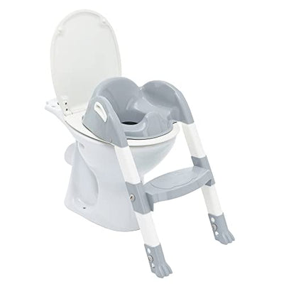 Rabb 1st reducteur toilette enfant, siège de toilette pour enfants garçons  et filles, 2 en 1 rehausseur toilette enfant, coussin anti-éclaboussures et  antidérapant, tabouret d'escalier. – Polienux