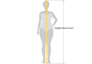 Height measure guide