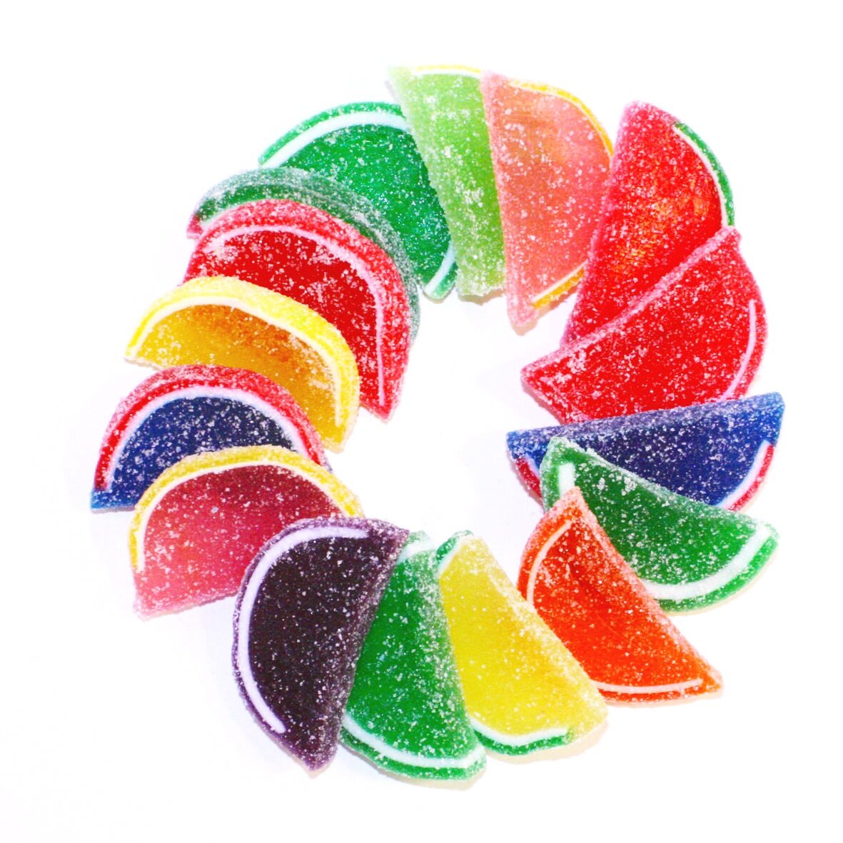 BULK 5lb Box - Assorted Fruit Slices