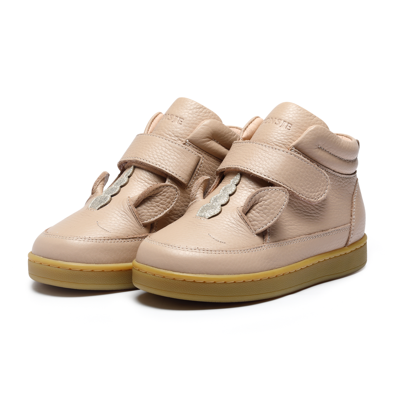 Mika Sneakers | Unicorn | Light Rose Leather - Donsje Amsterdam product image