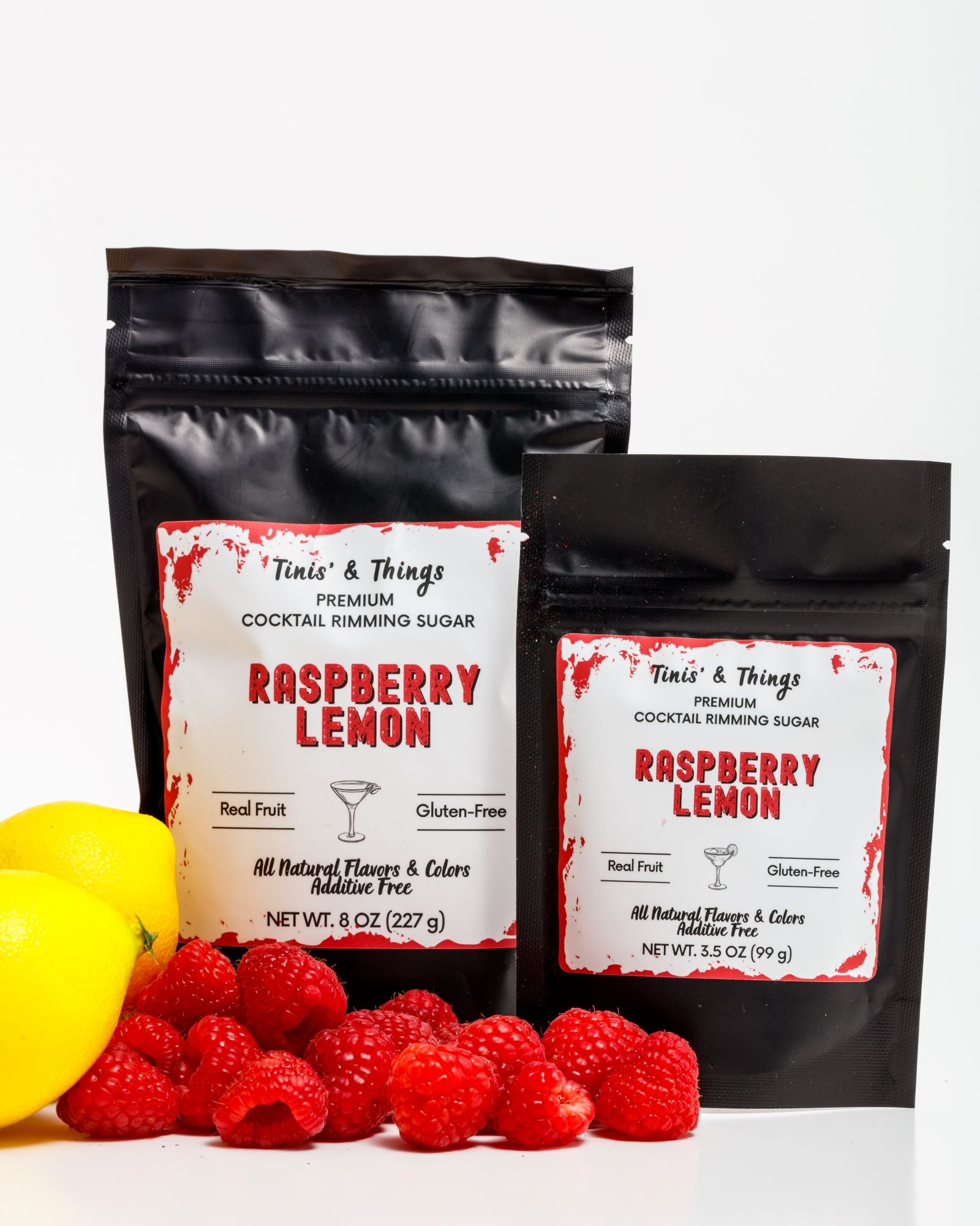Raspberry Lemon Premium Sugar Rimmer
