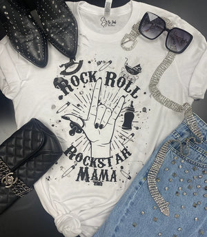 Rockstar Mama Tee - Rock'n Waves