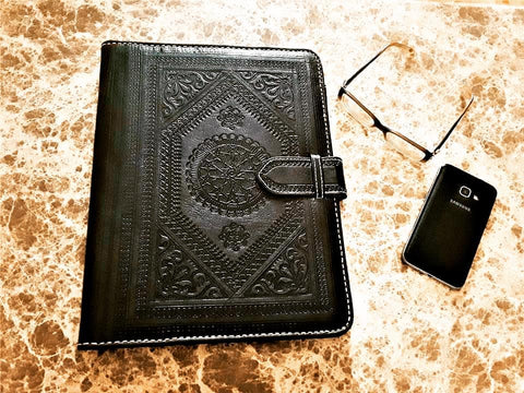 Black Leather Portfolio