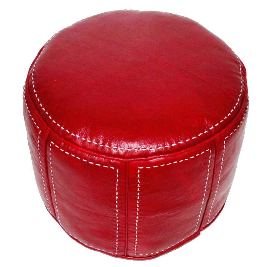 I Tested and Reviewed the Marrakesh Leather Pouf and Loved It