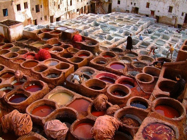 Moroccan Corriodor's Leather Goods: Making Process