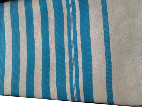 Mendil - Beach Towel - Turquoise Thick Stripes