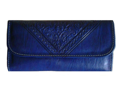 Club Morocco Wallet - Blue - Wristlet