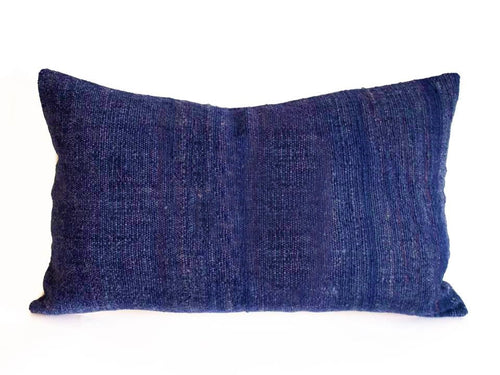 Lumbar Pillow Cover - Blue