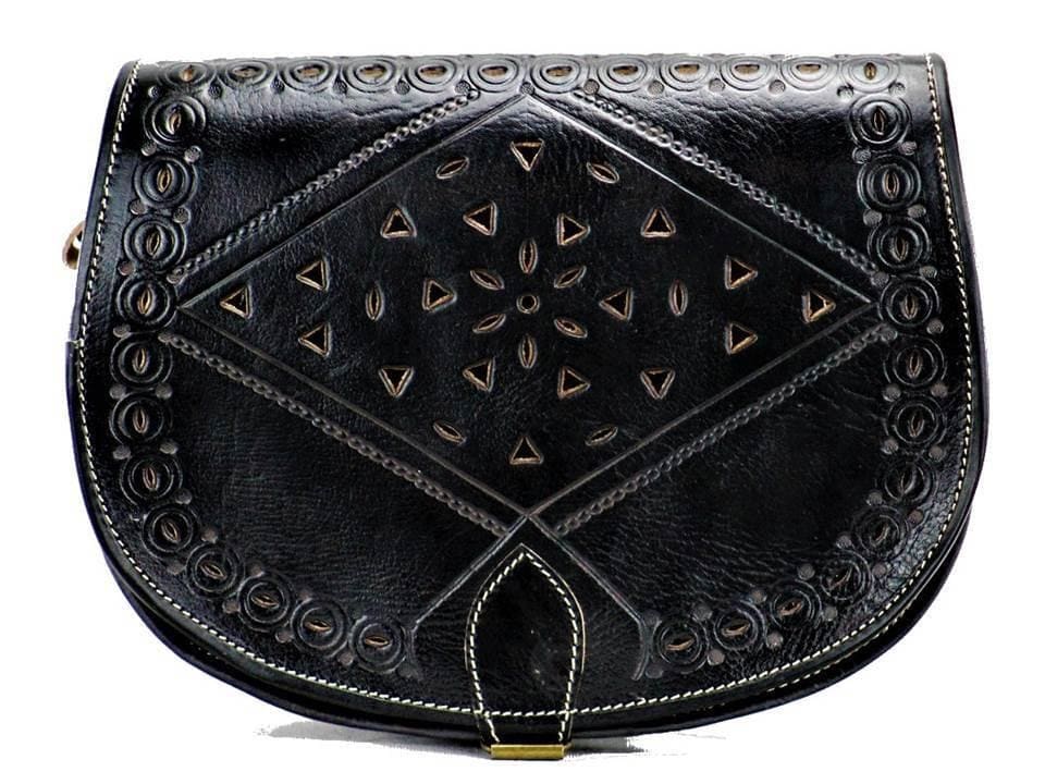 Silver Metallic Leather Cross-body Bag for Women - Diane S Steel