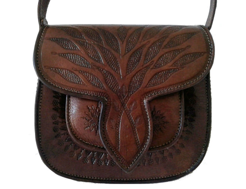 LSSAN Handbag - Palm - Brown