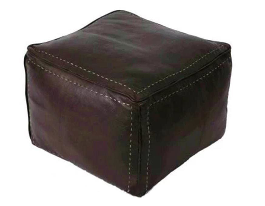 I Tested and Reviewed the Marrakesh Leather Pouf and Loved It