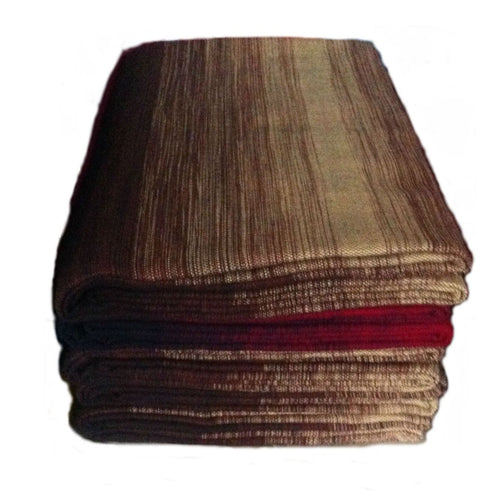 Moroccan Wool Blanket - Brown