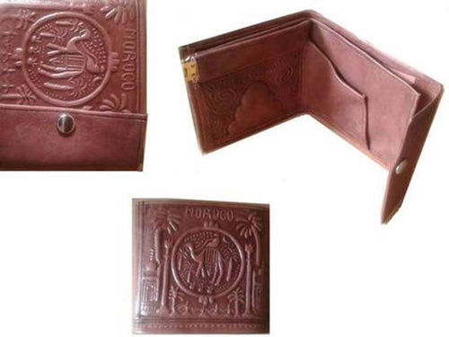 Morocco Camel Coin Purse - Variants of Brown