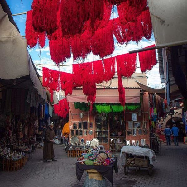 Wool Making Process - Moroccan Corridor