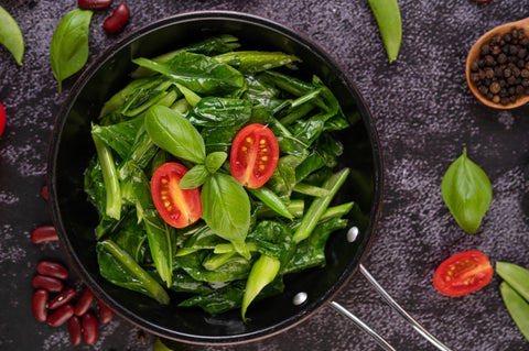 spinach symbolizes the robust health