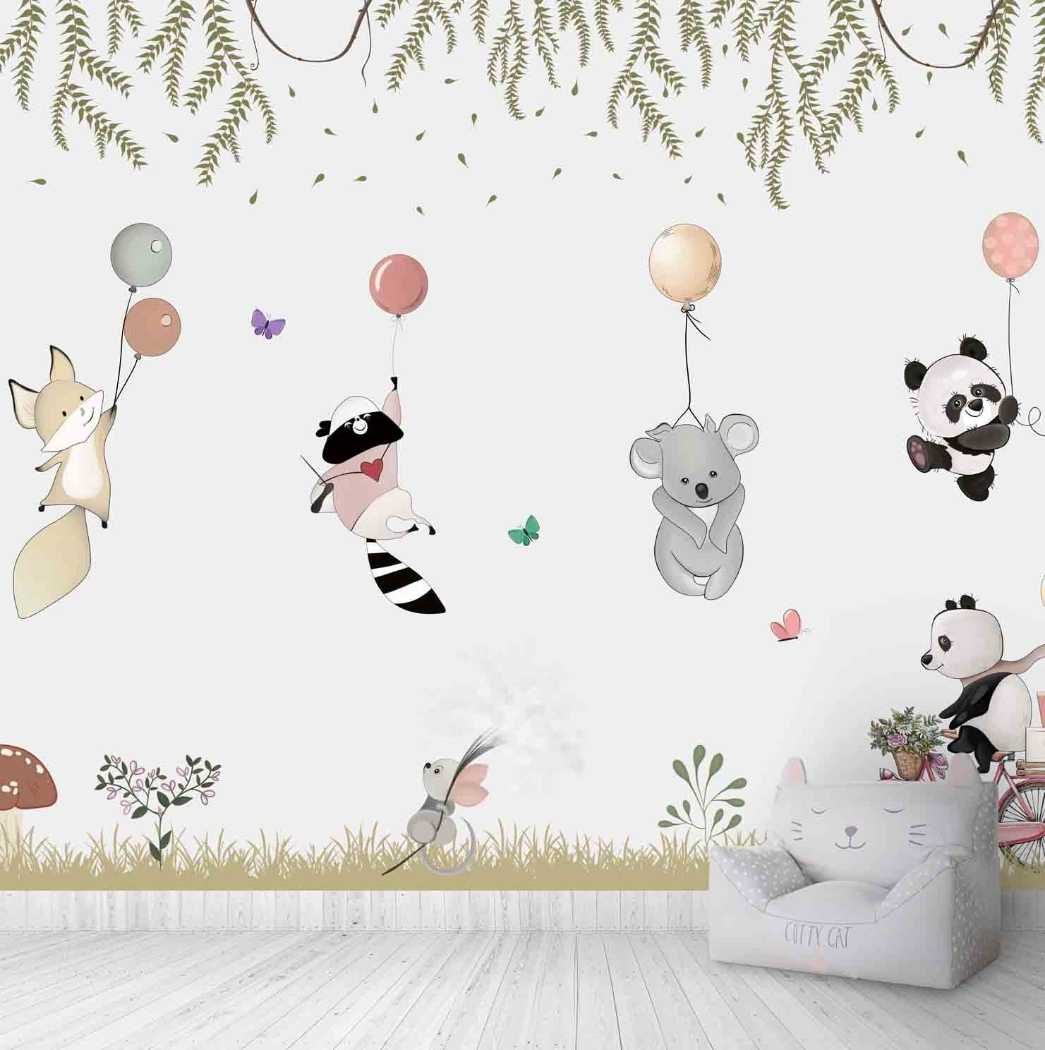 Sticker panda personnalisé - Baby Wall