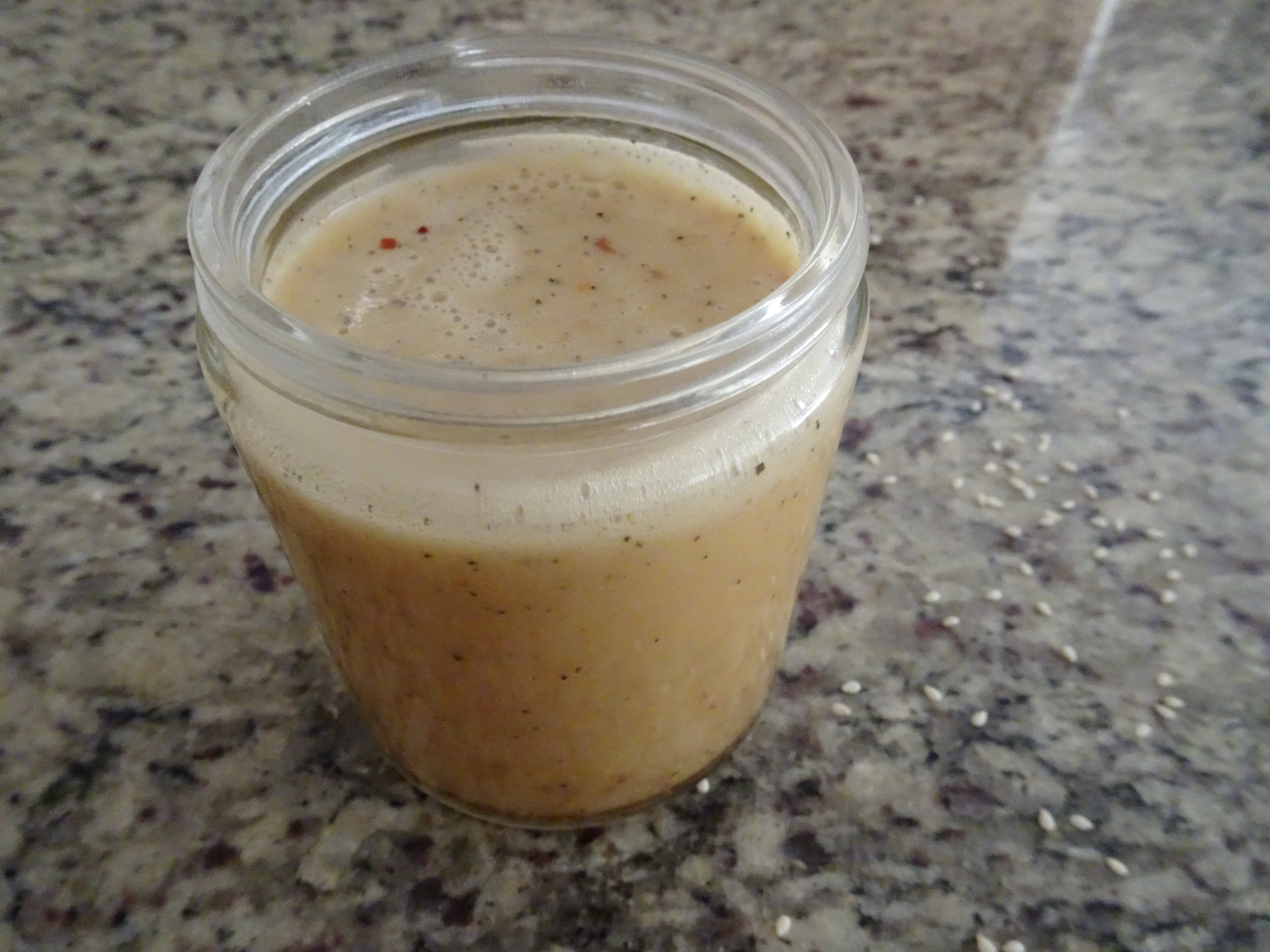 Sweet Ginger-Sesame Dressing